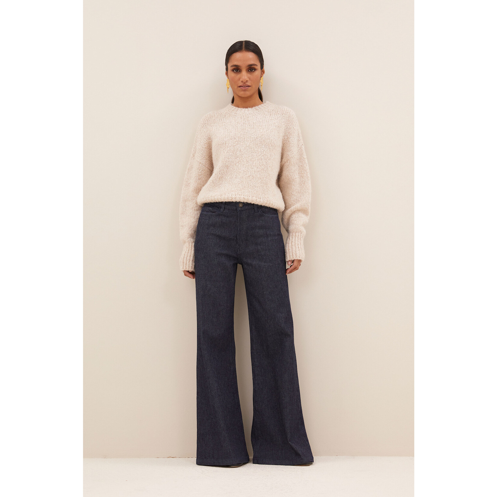 By-Bar Femme nova blue pants Dark denim
