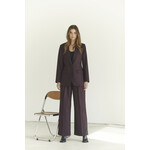 Co'couture Almira pleat pant Plum