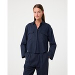 Knit-ted Cara blouse Night blue