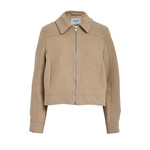 Minus Rue short jacket Irish cream sand
