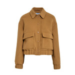 Minus Jinna bomber jacket Tobacco brown