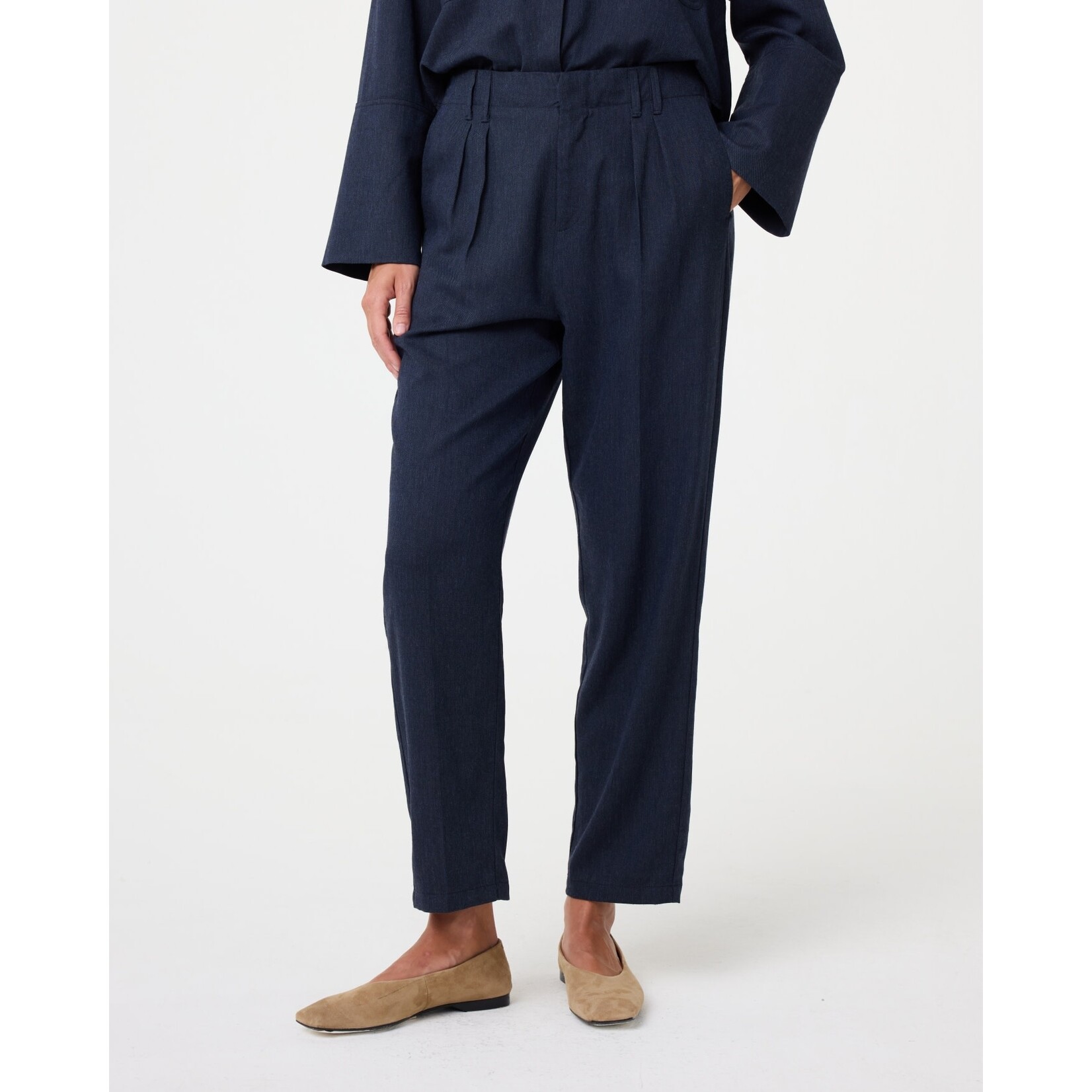 Knit-ted Henny pants Night blue
