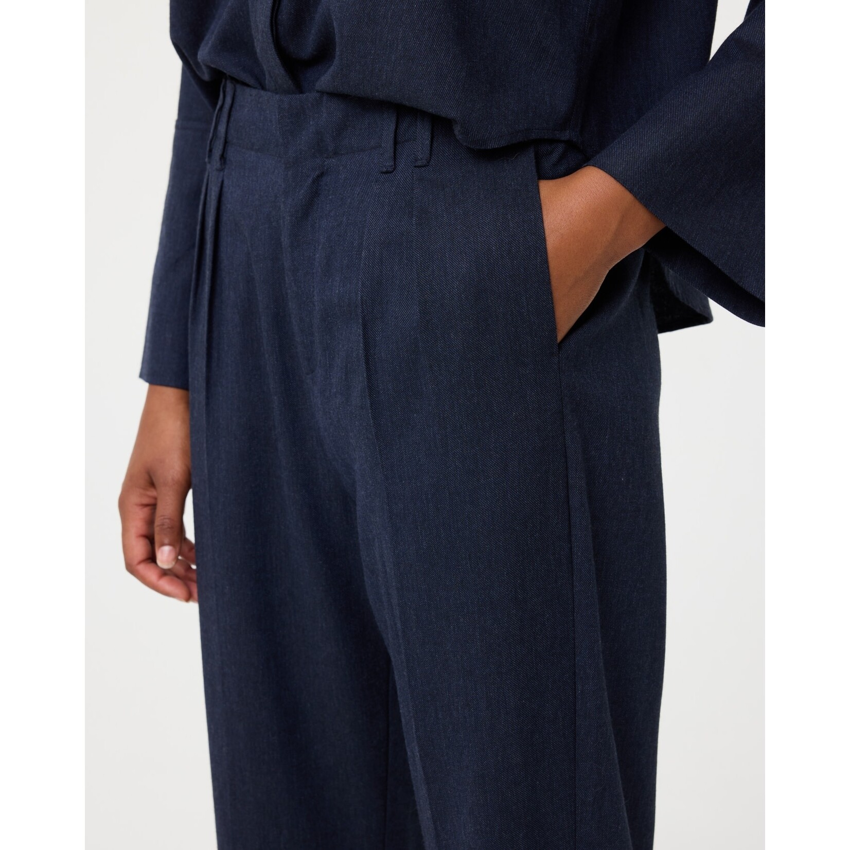 Knit-ted Henny pants Night blue