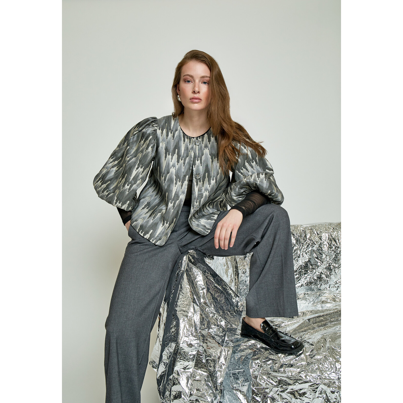 Minus Edna short jacket Castlerock