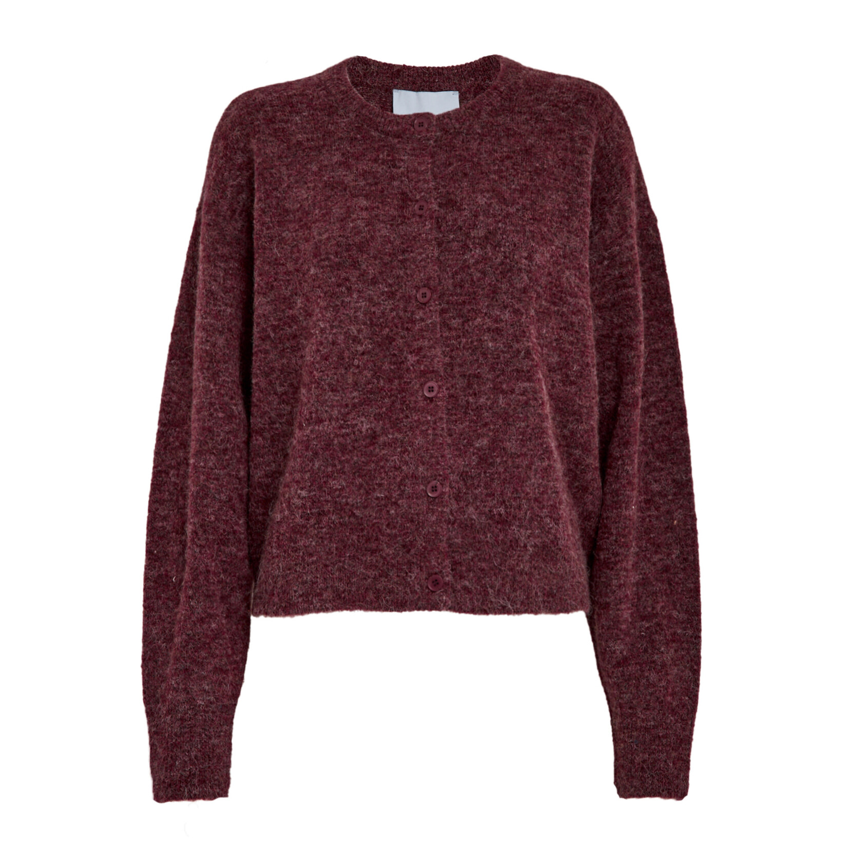 Minus Aurelia knit cardigan Cordovan