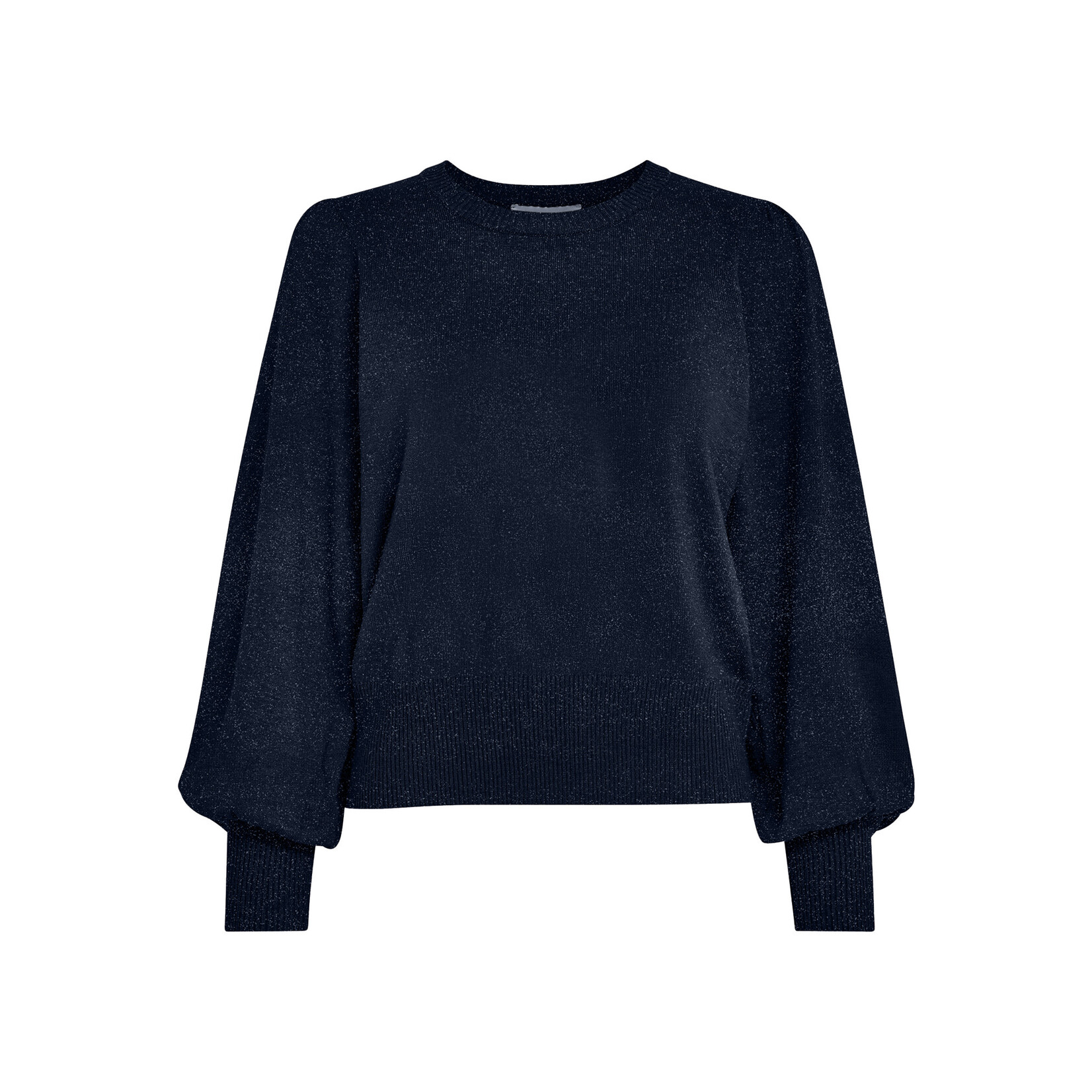 Minus Liva metallic longsleeve pullover Black iris