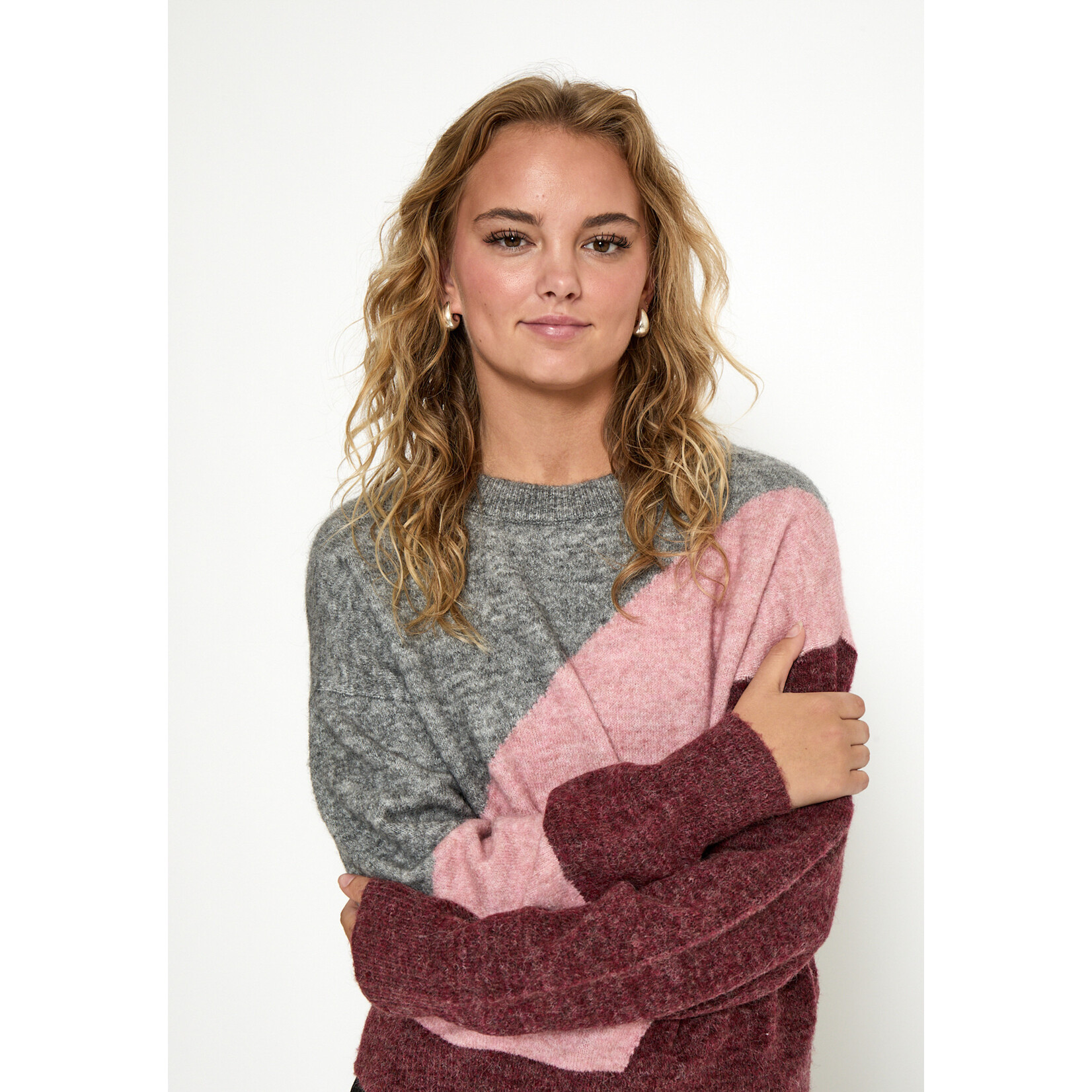 Minus Lissa knit pullover Castlerock