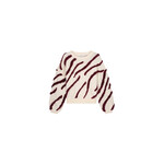 Fabienne Chapot Zebra pullover Cosy white