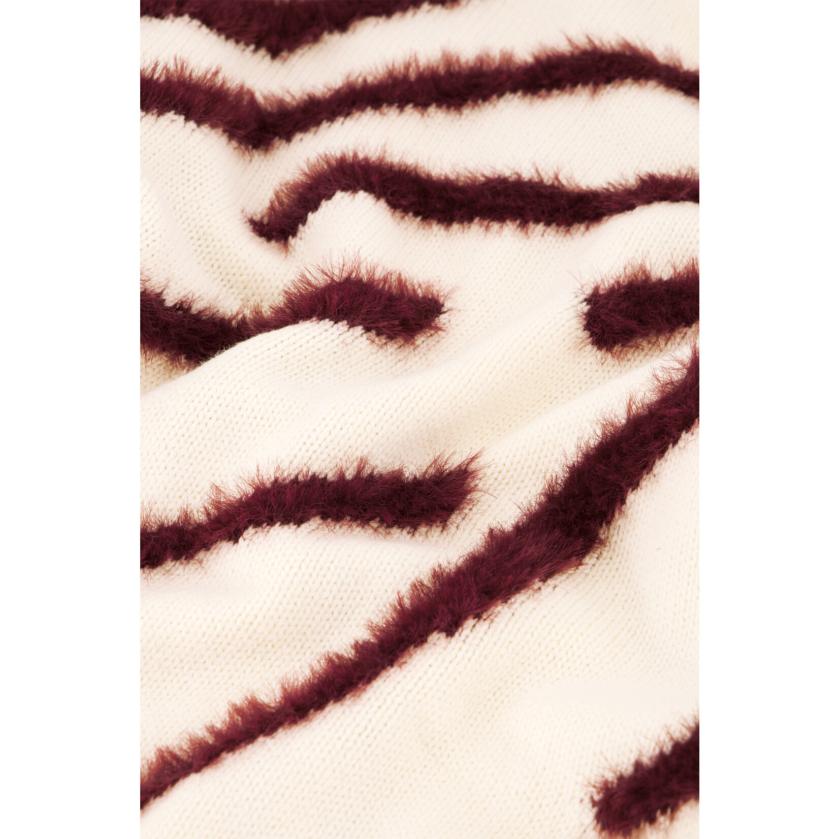 Fabienne Chapot Zebra pullover Cosy white