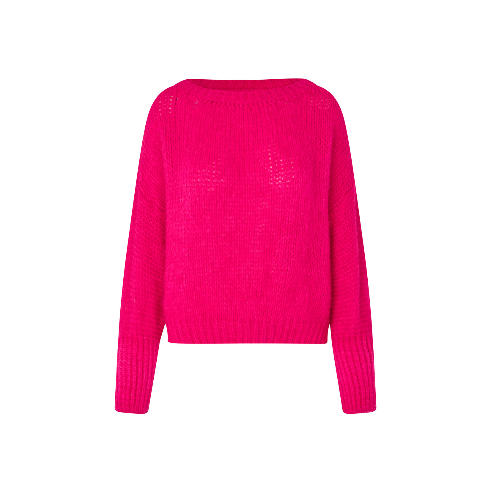 Lollys Laundry Isolde knit jumper Neon pink