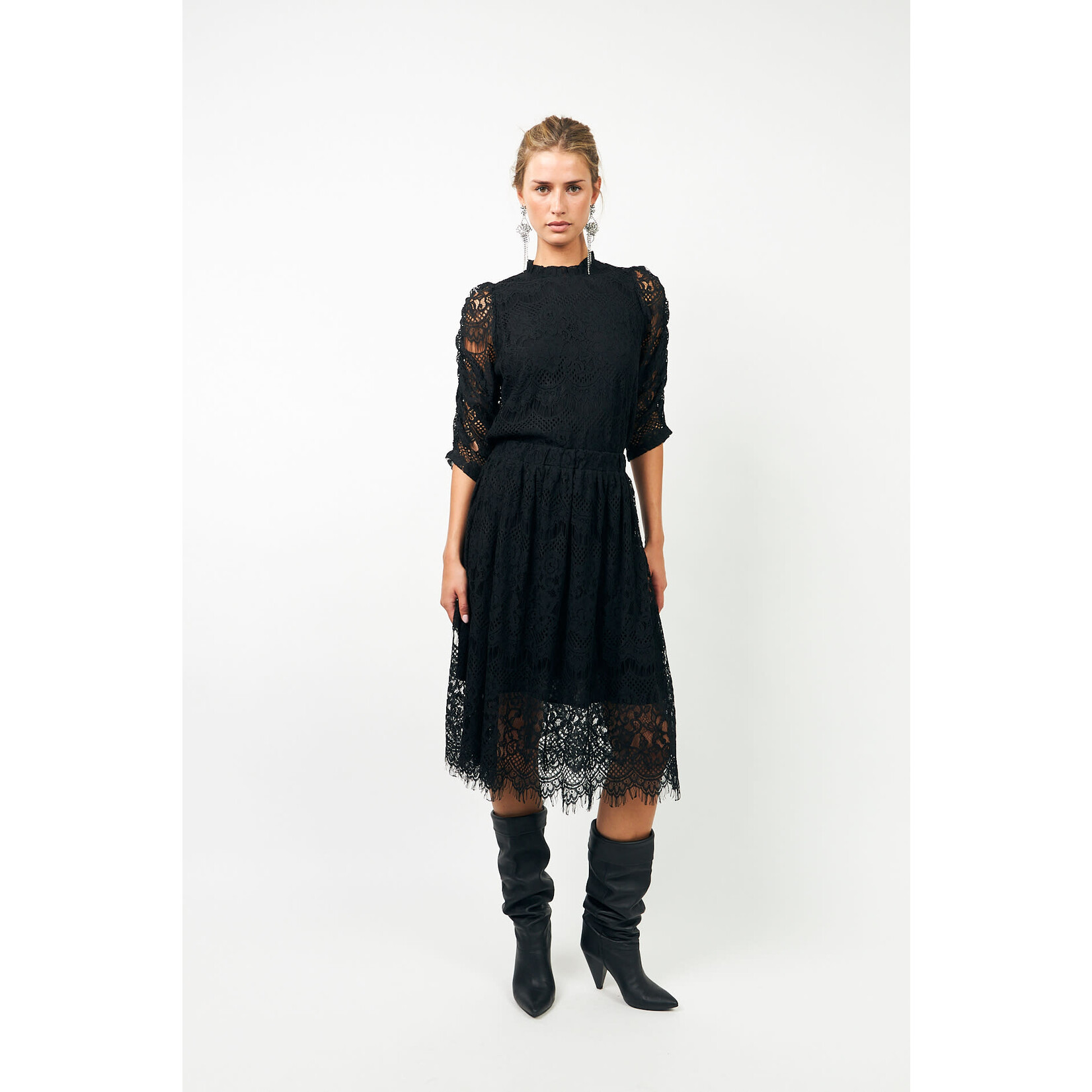 Lollys Laundry Lilou blouse Black
