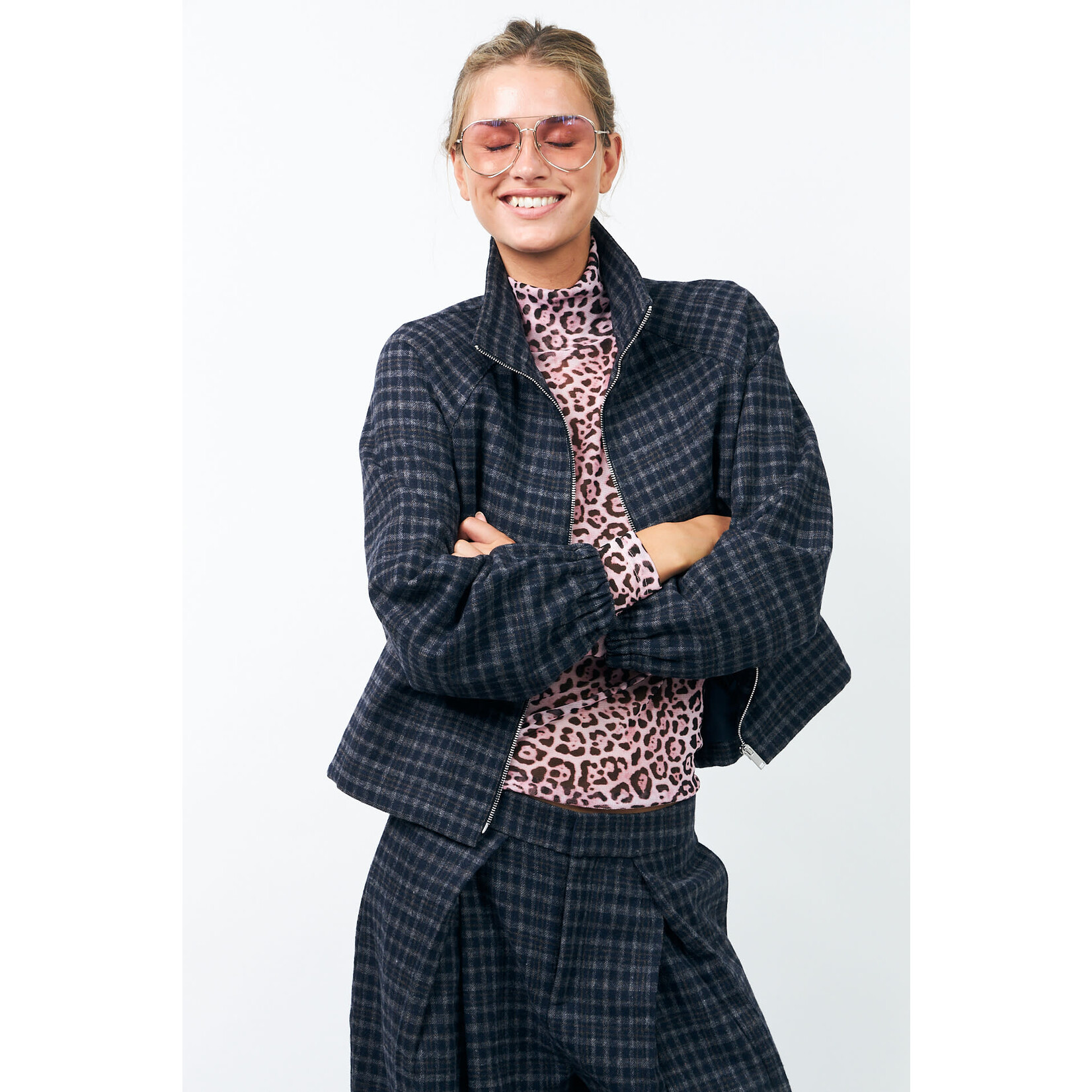 Lollys Laundry Mae jacket Dark blue