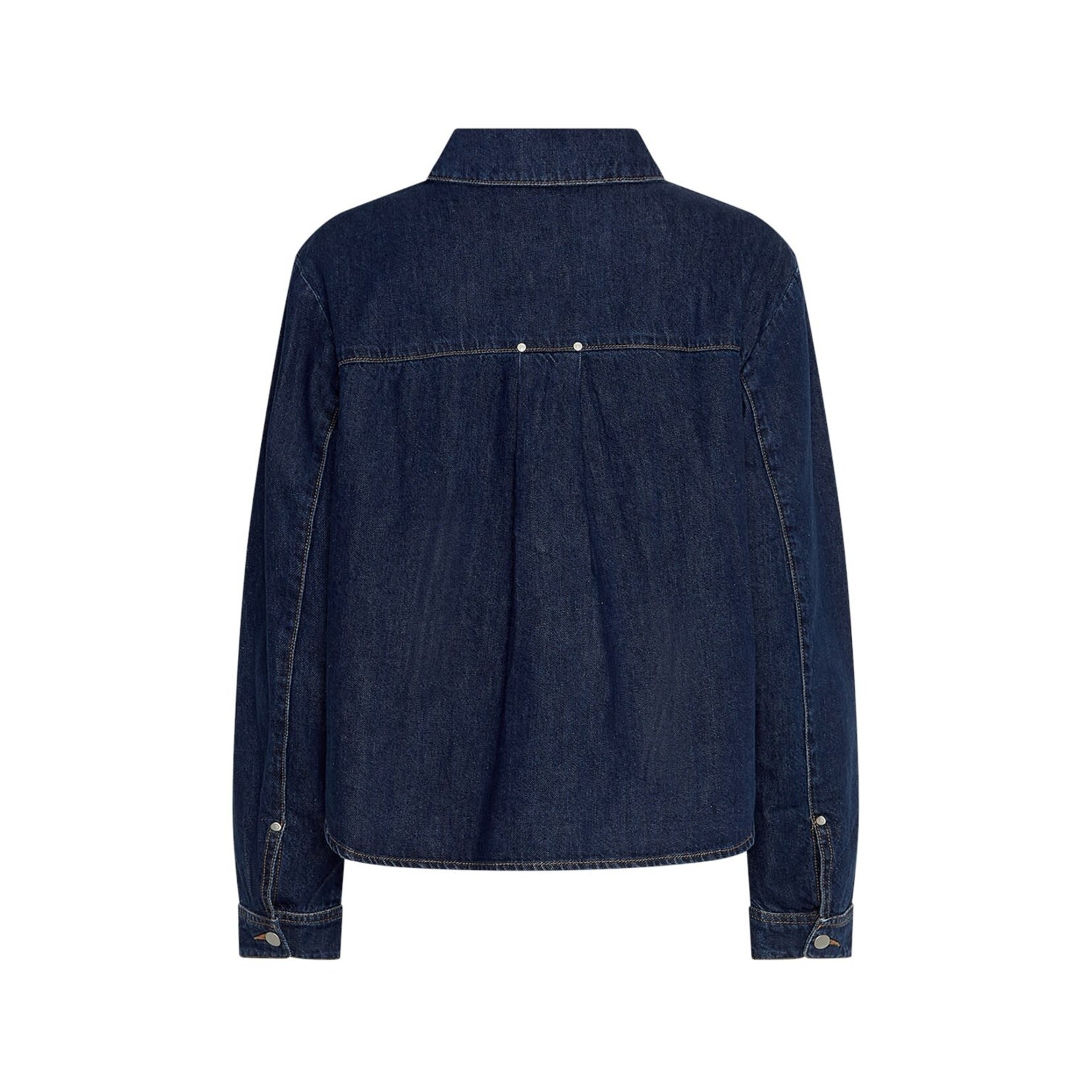 MSCH Alena shirt Dark Blue wash