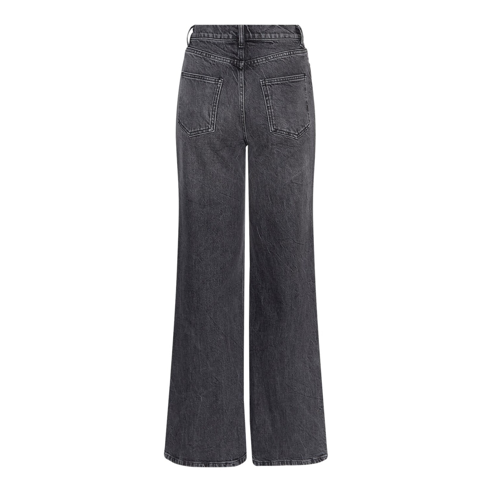 MSCH Solia ada wide jeans Black grey wash
