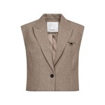 Co'couture Meera vest Walnut