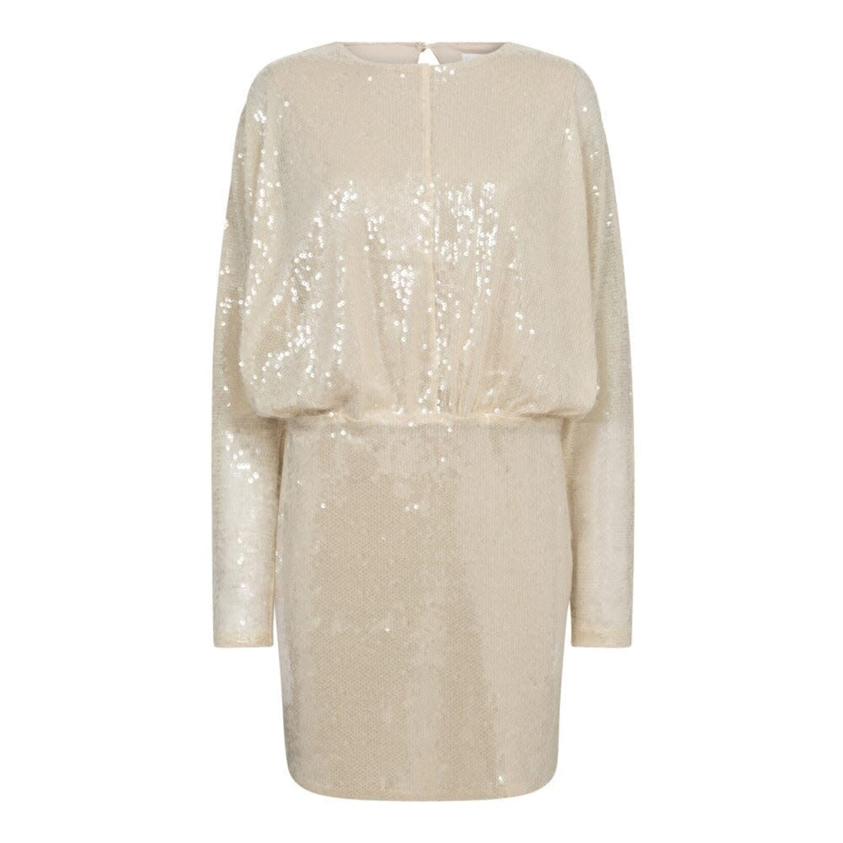 Co'couture Serafin sequin dress Champagne