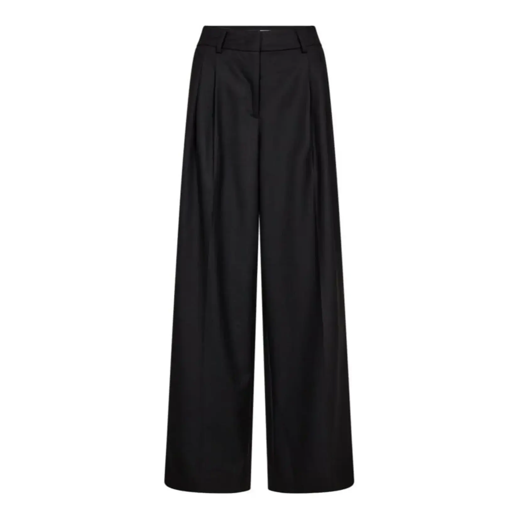 Co'couture Sibelle pleat pant Black