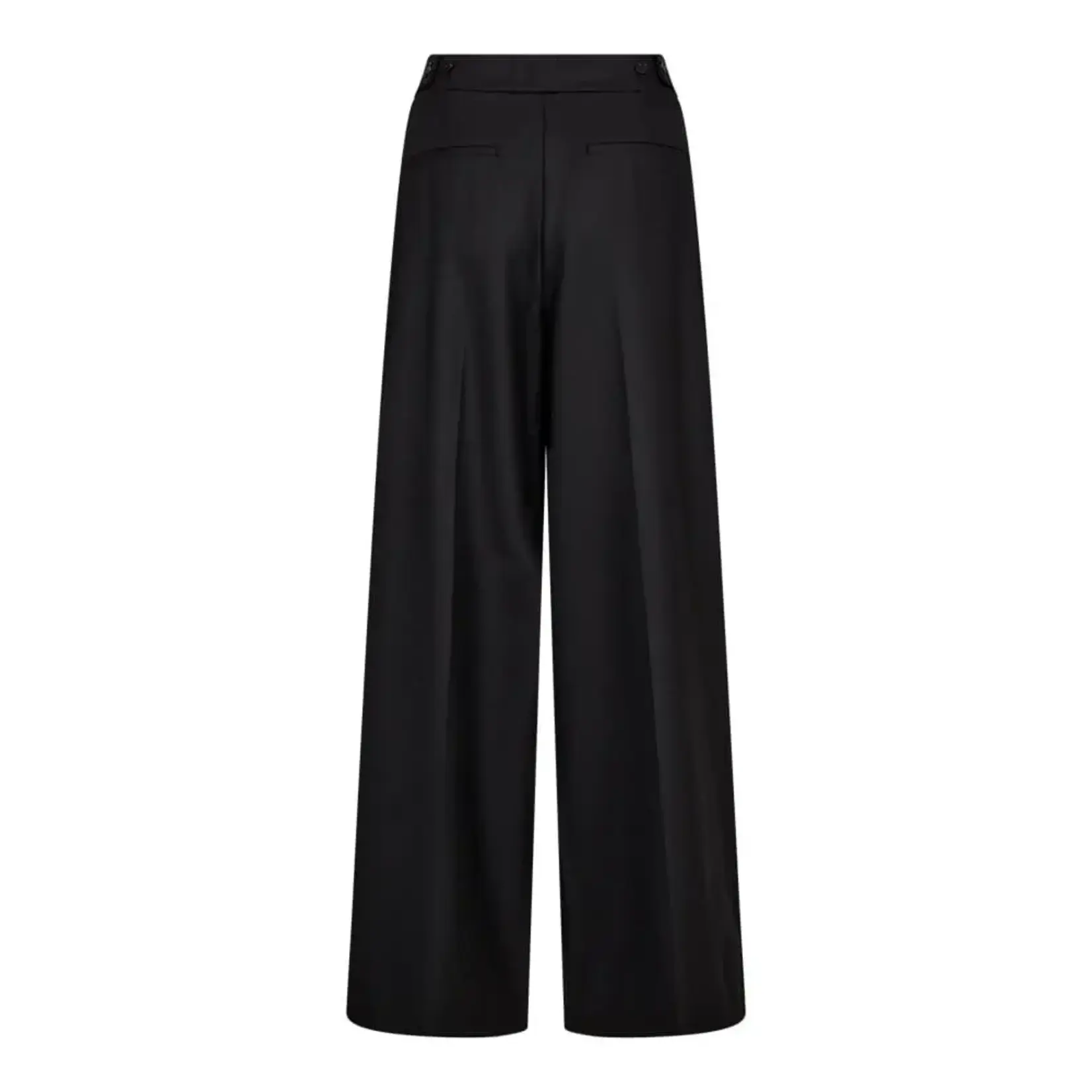 Co'couture Sibelle pleat pant Black