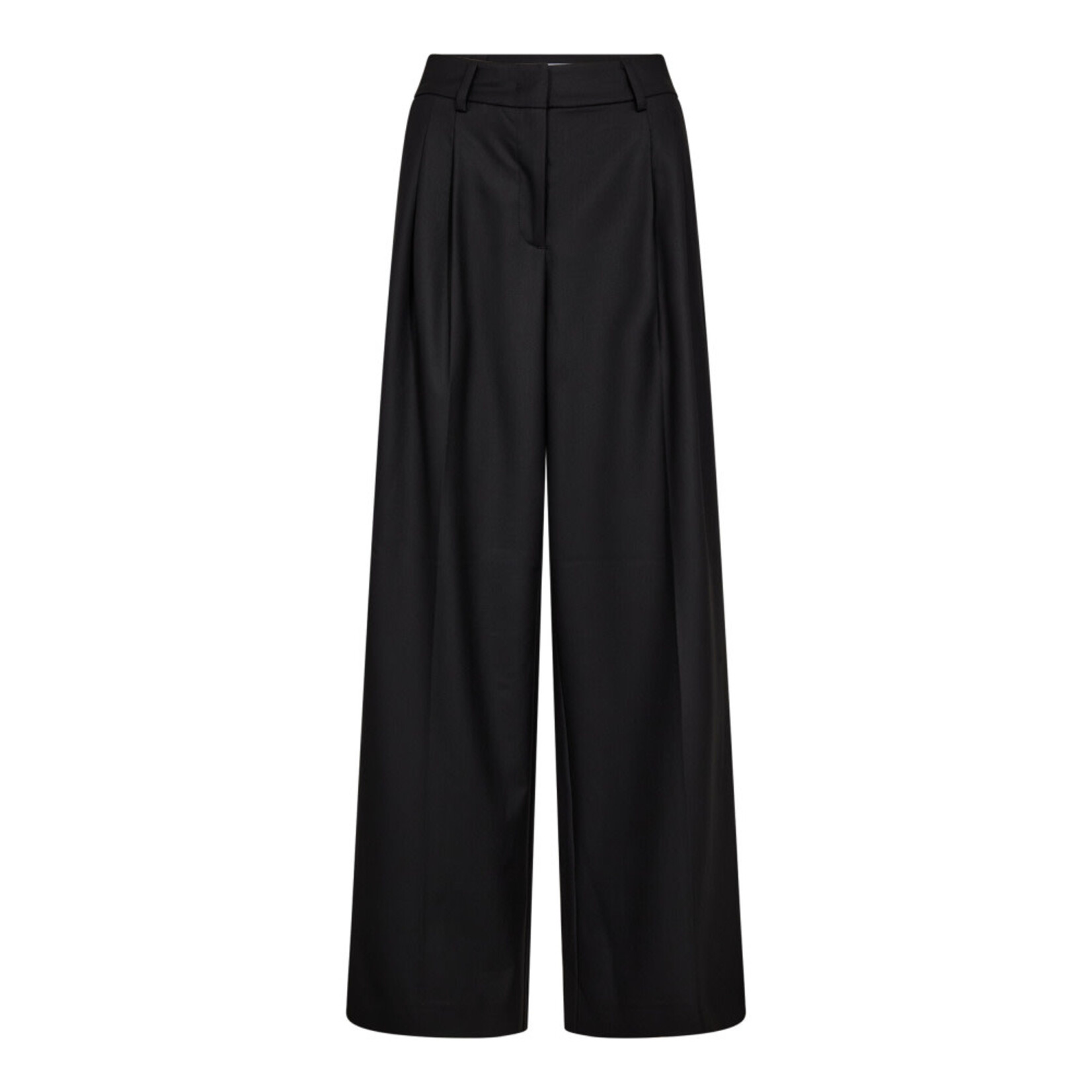 Co'couture Sibelle pleat pant Black