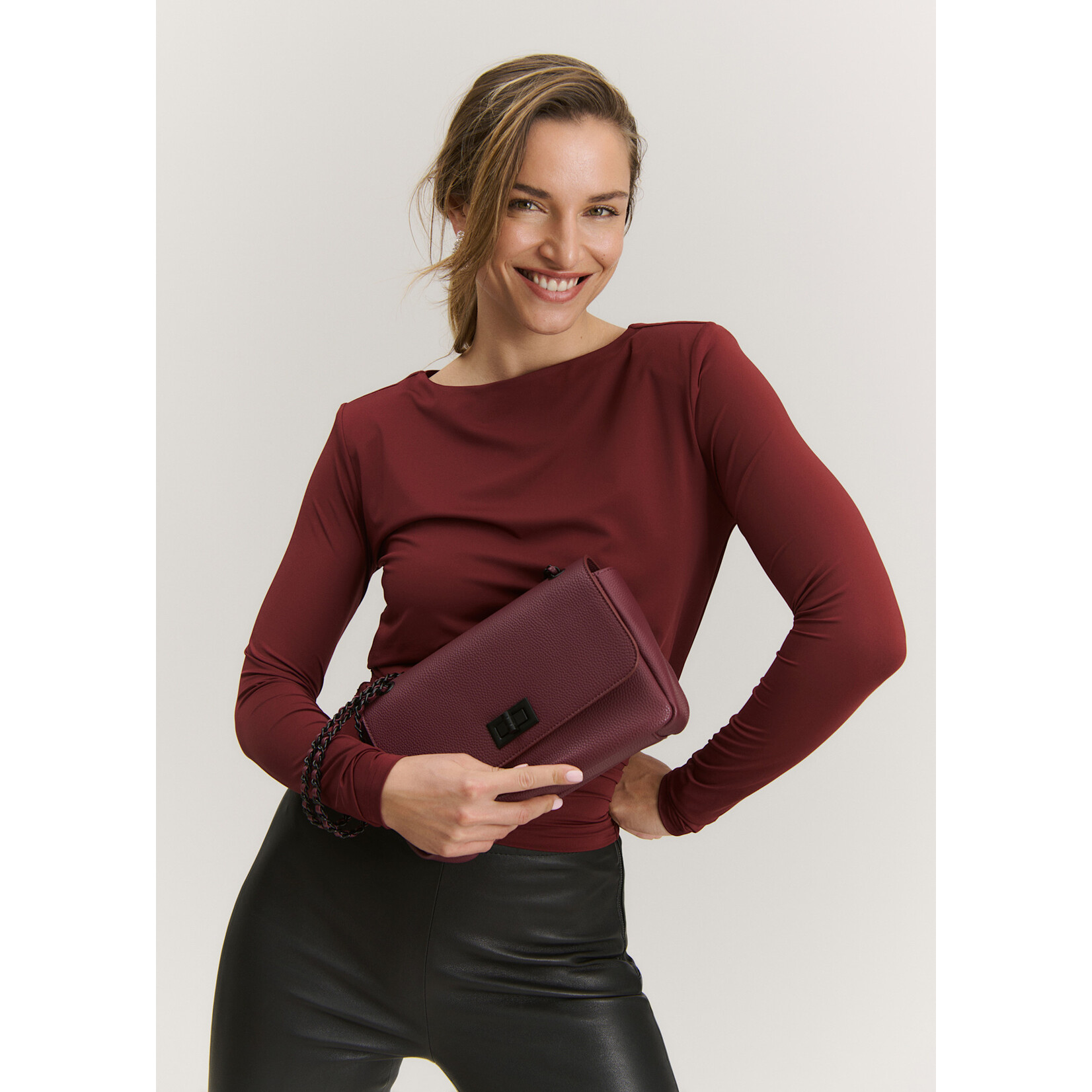 Rosemunde Billie t-shirt Tawny port