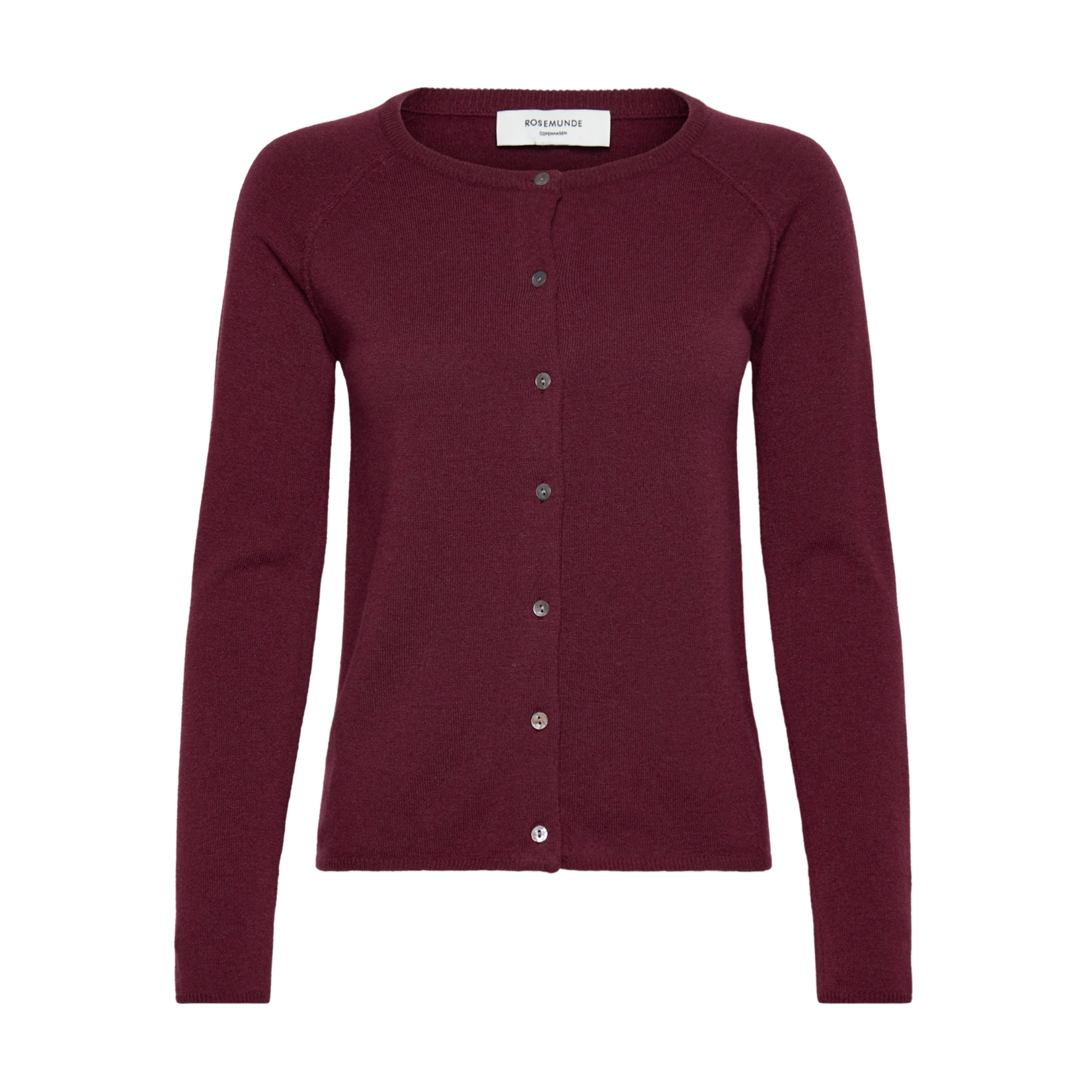 Rosemunde Laica cashmere cardigan Tawny port