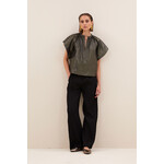 By-Bar Vina metallic blouse Gold