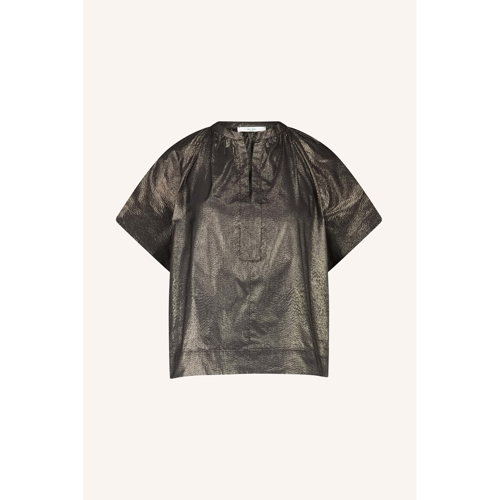 By-Bar Vina metallic blouse Gold