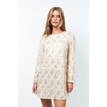 Lollys Laundry Solga mini dress Champagne