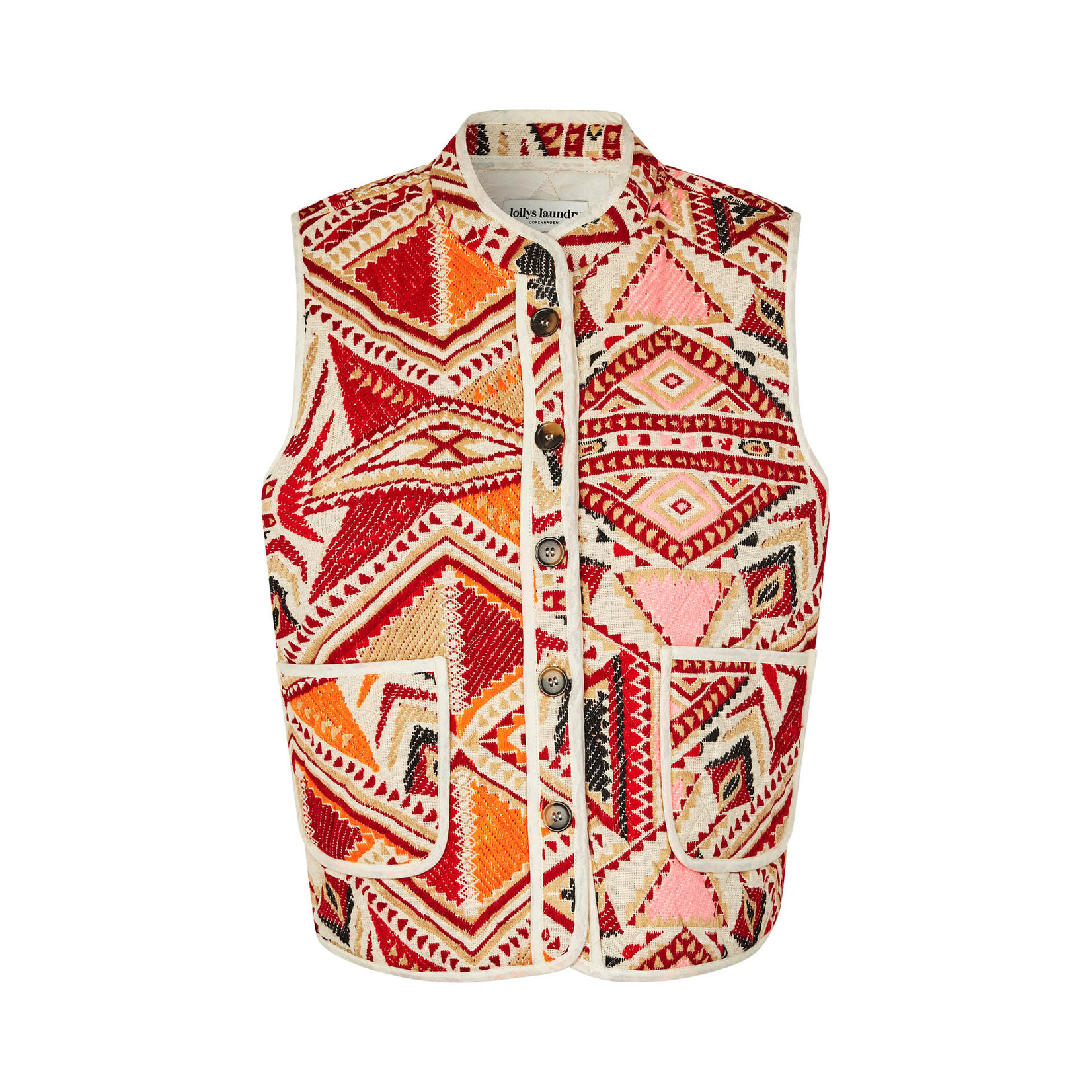 Lollys Laundry Cairo vest Red