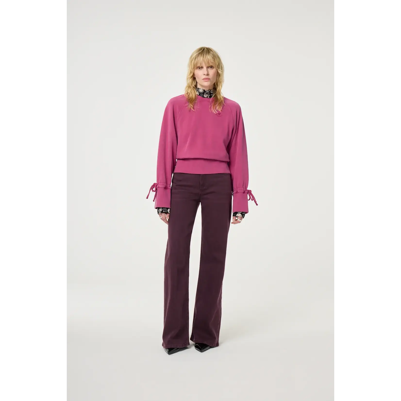 Fabienne Chapot Thea wide Deep Burgundy