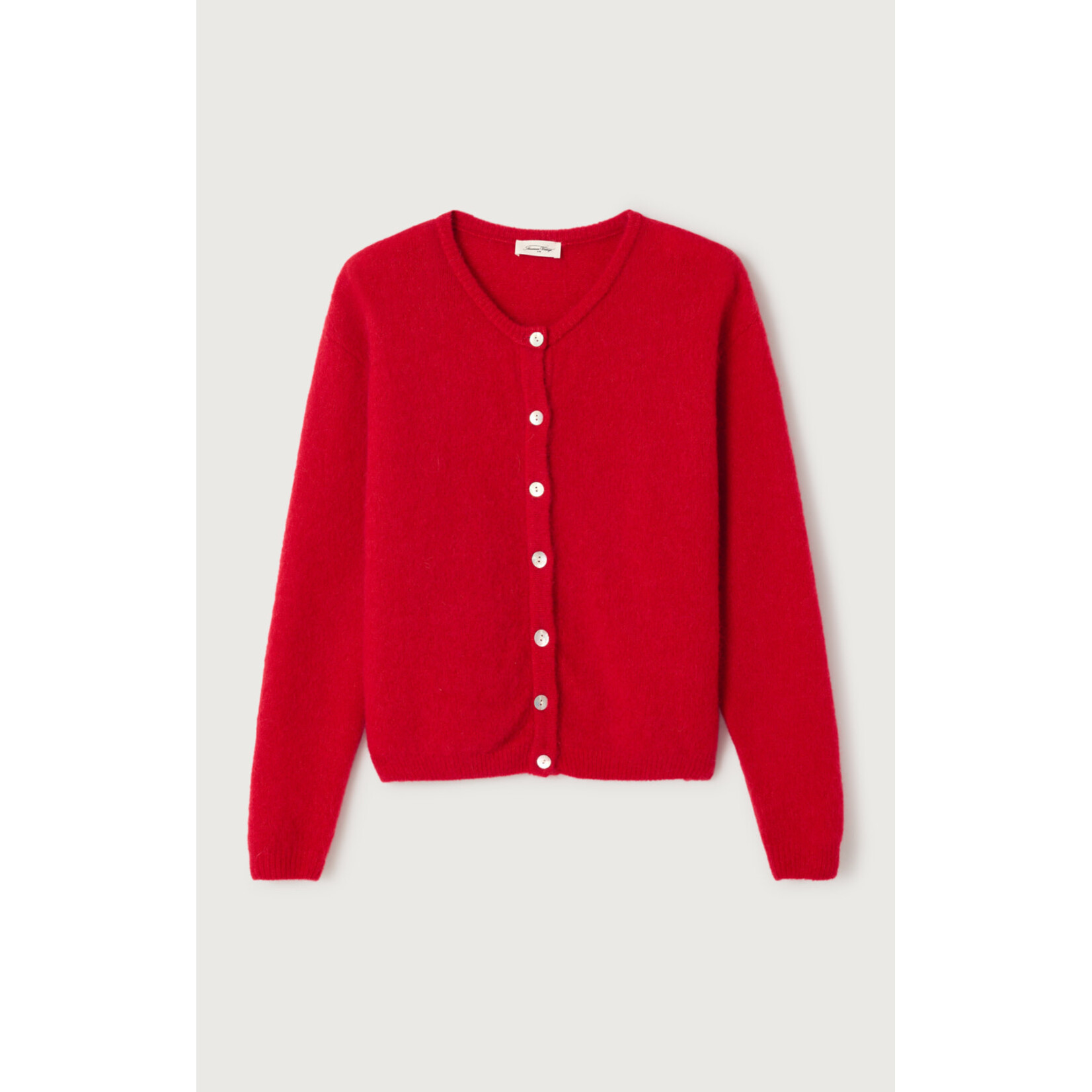 American Vintage Vitow cardigan Carmin chine