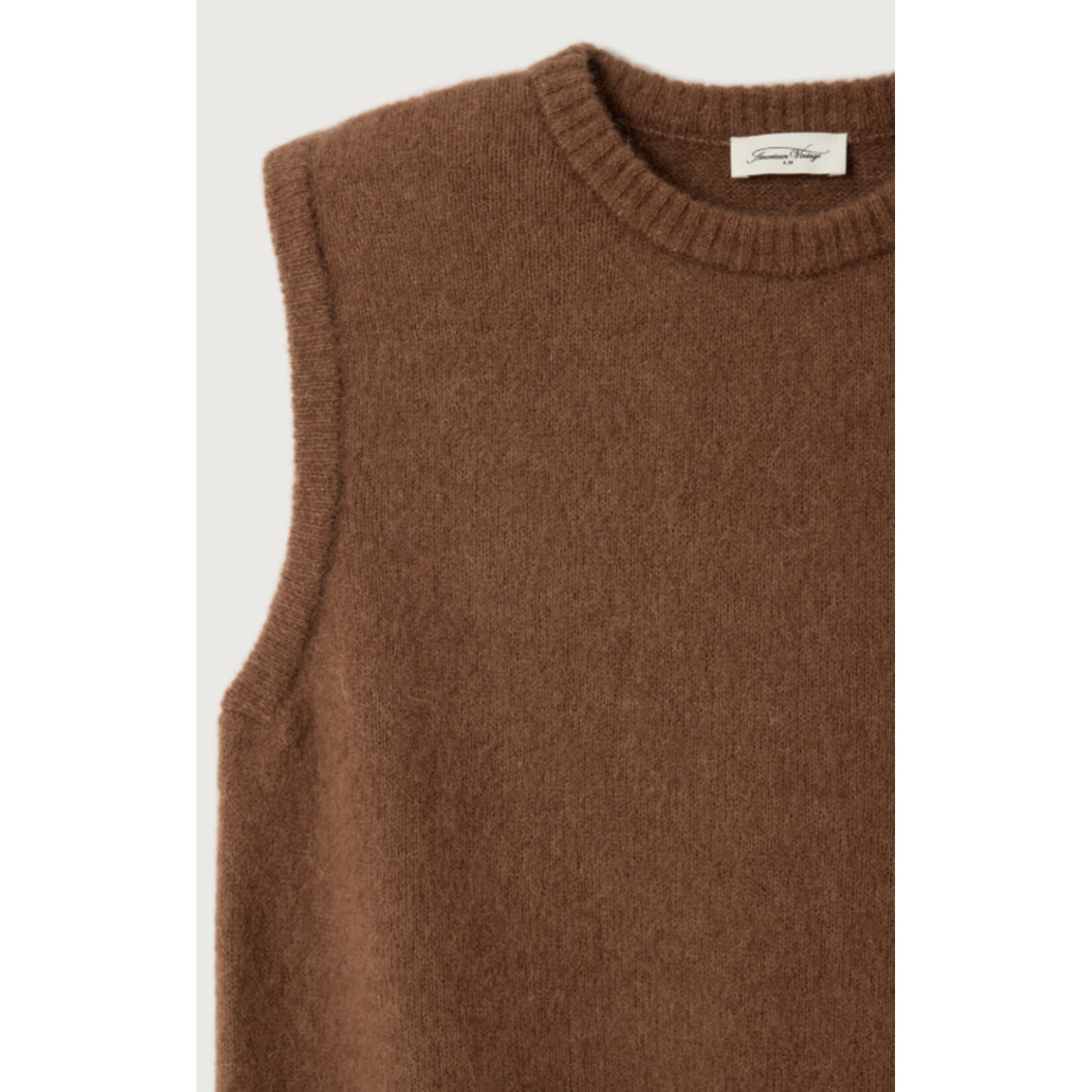 American Vintage Vitow pull Chocolat