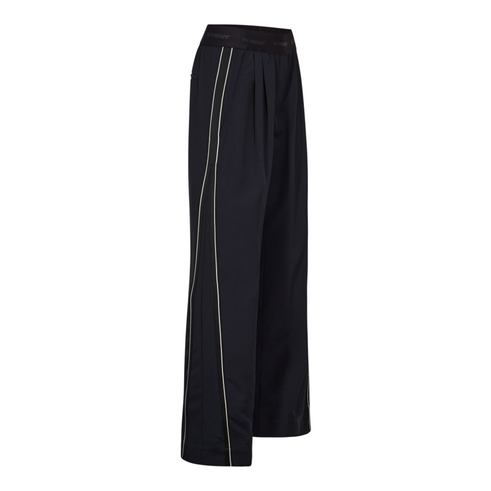 Co'couture Amina split panel pant Navy
