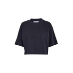 Minus Gamma cropped t-shirt Sky captain