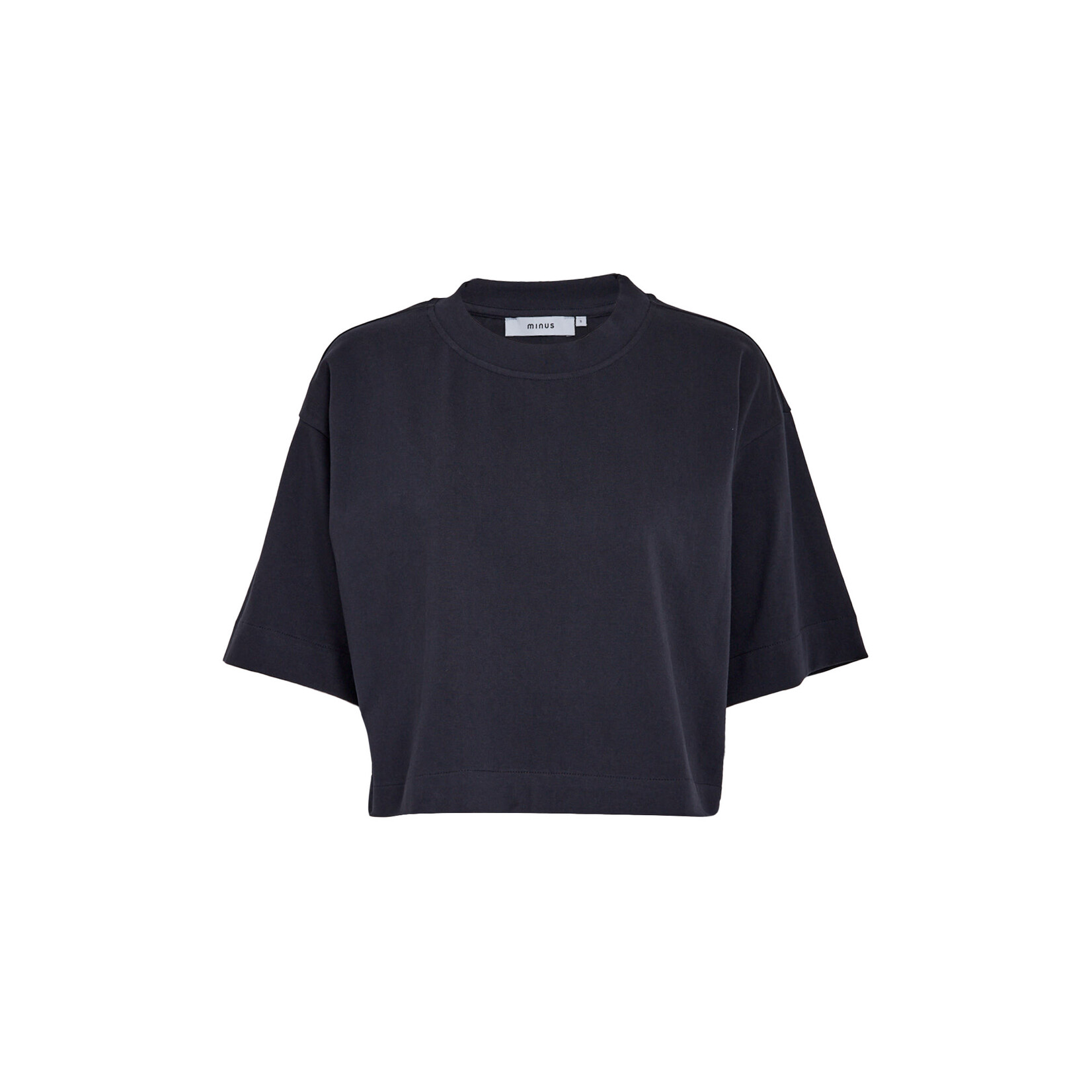 Minus Gamma cropped t-shirt Sky captain