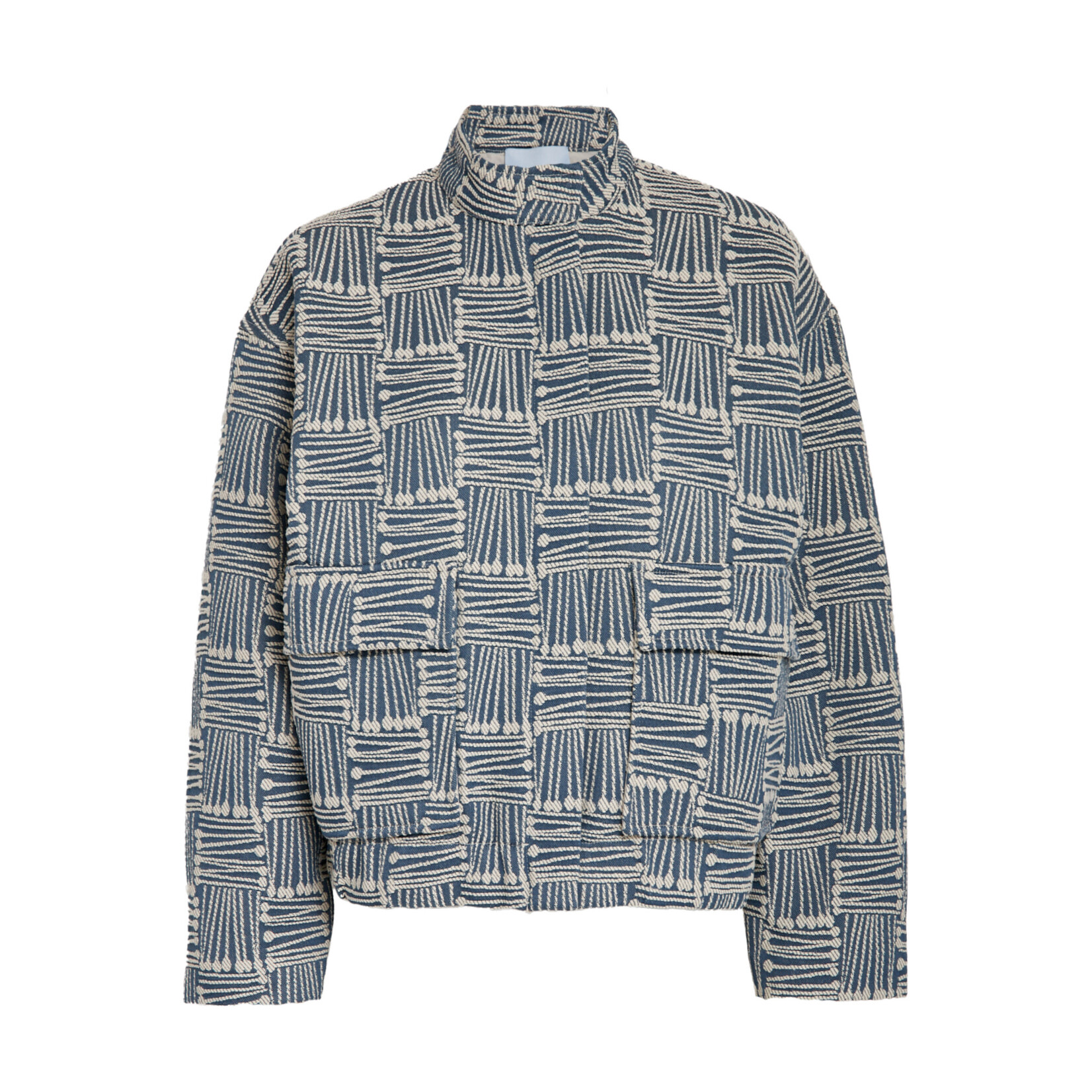 Minus Maise short jacket Light denim