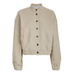 Minus Jenia short jacket Sand gray