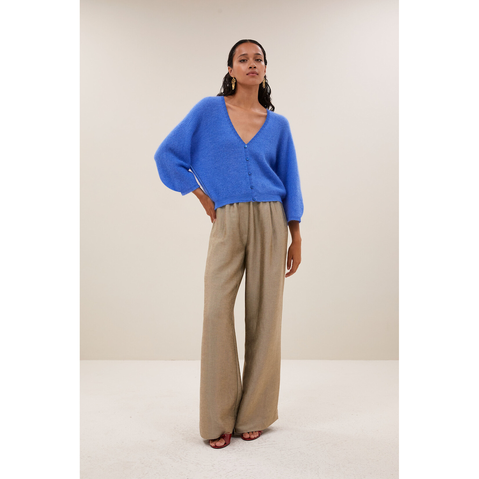 By-Bar Indra cardigan Azul blue