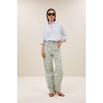 By-Bar Lew green cheetah pants