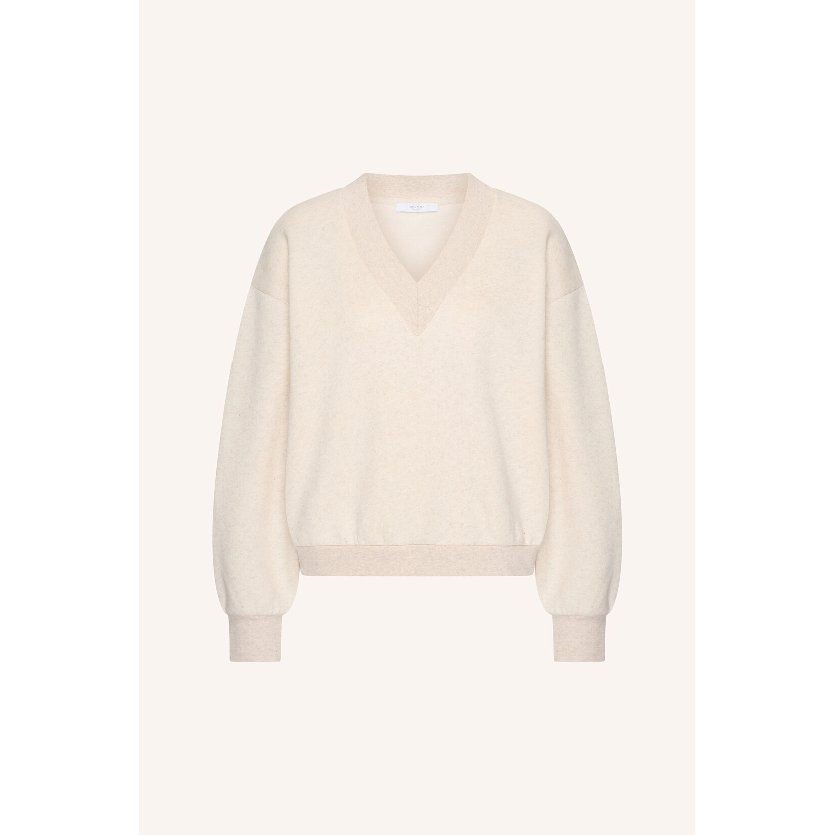 By-Bar Momo sweater Oyster melee