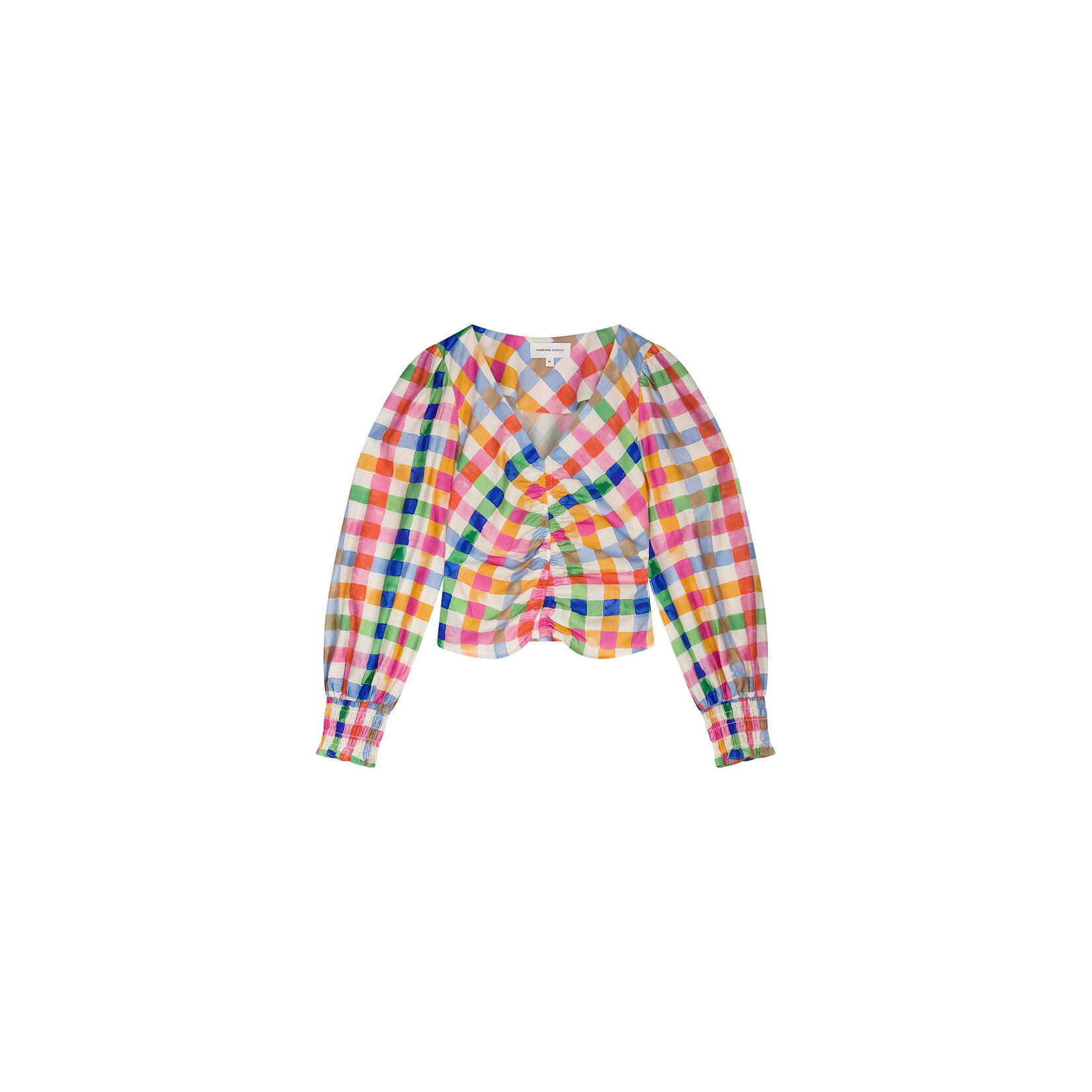 Fabienne Chapot Madeleine yop Cosy white/solar orange