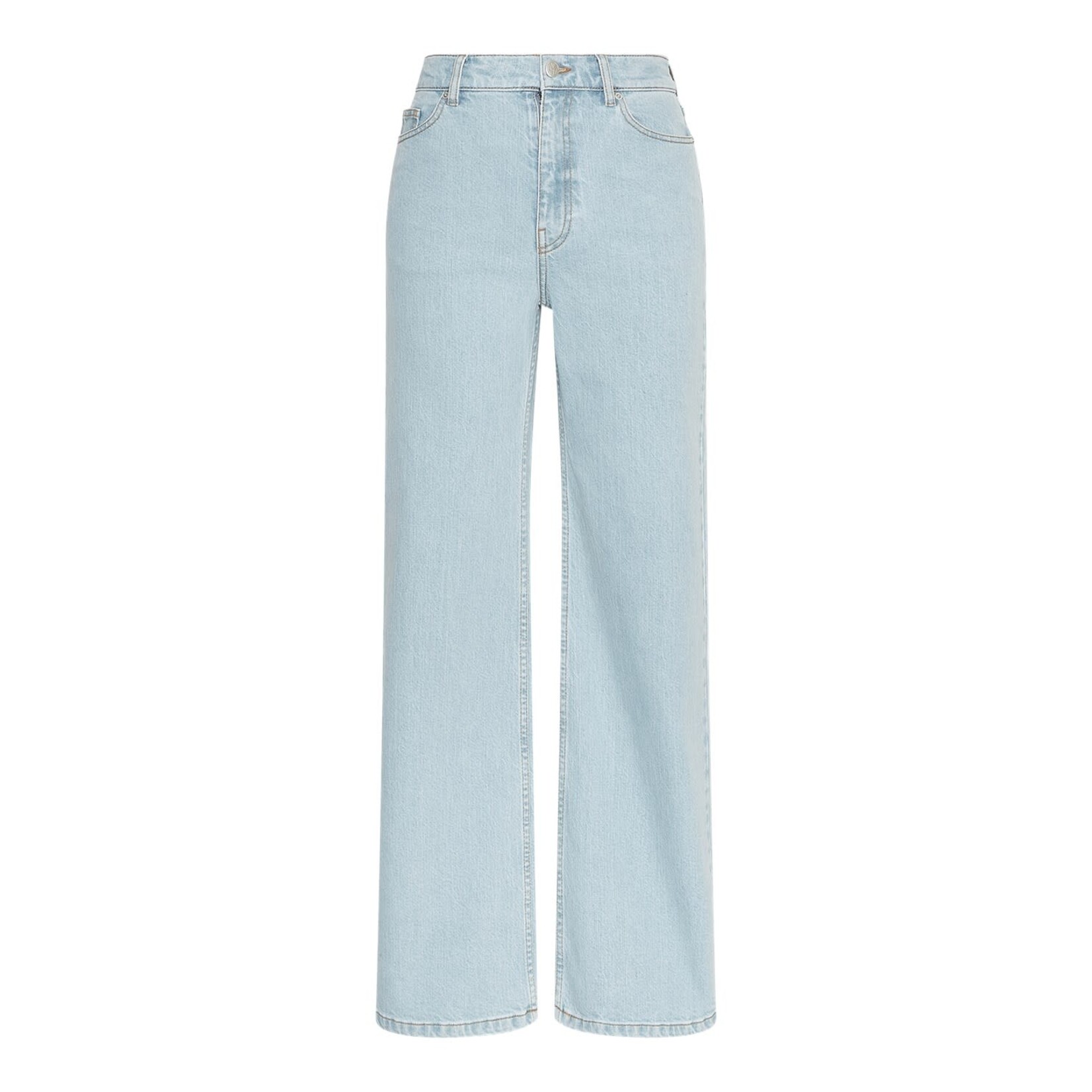 MSCH Solia ada wide jeans Light blue wash