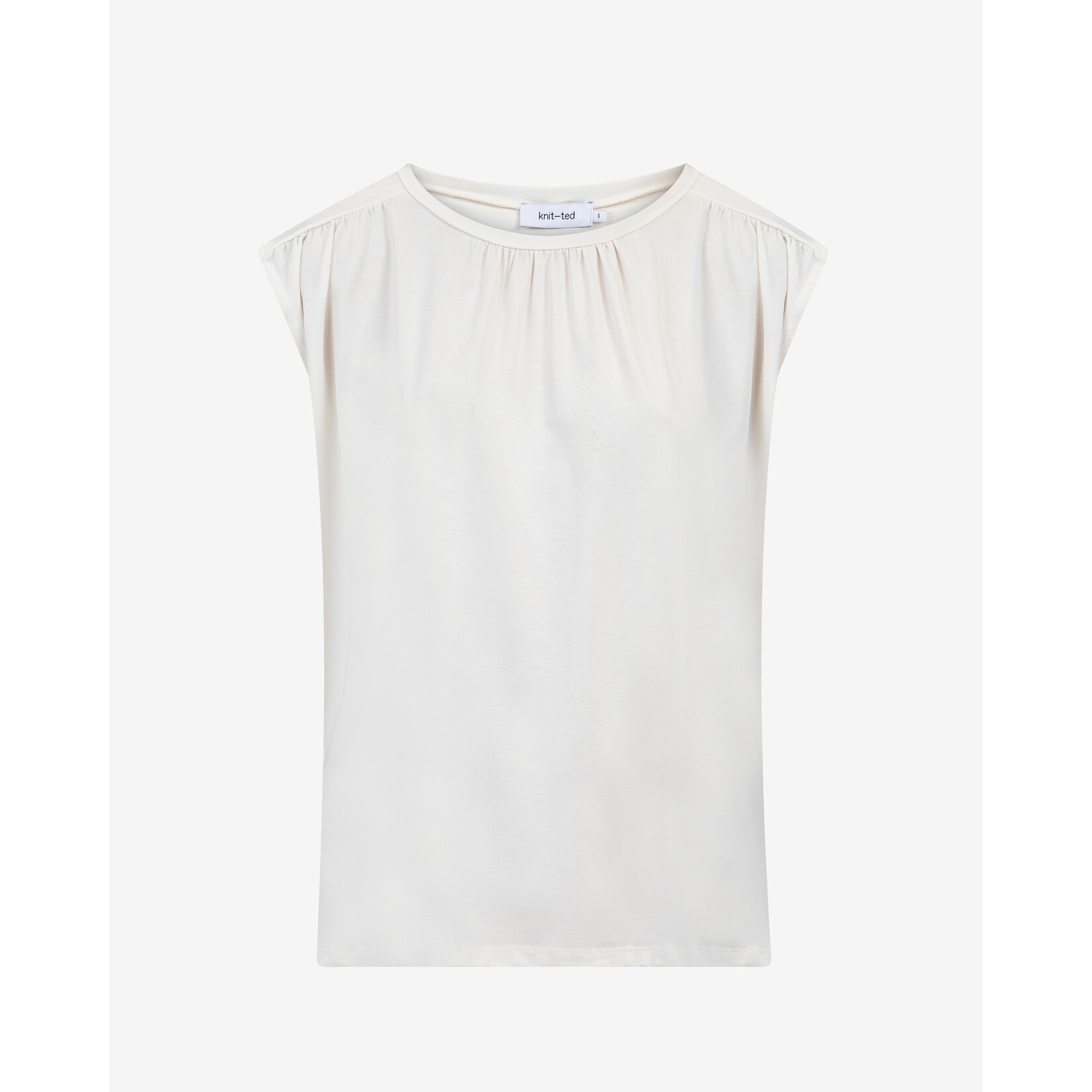 Knit-ted Harper top Off white