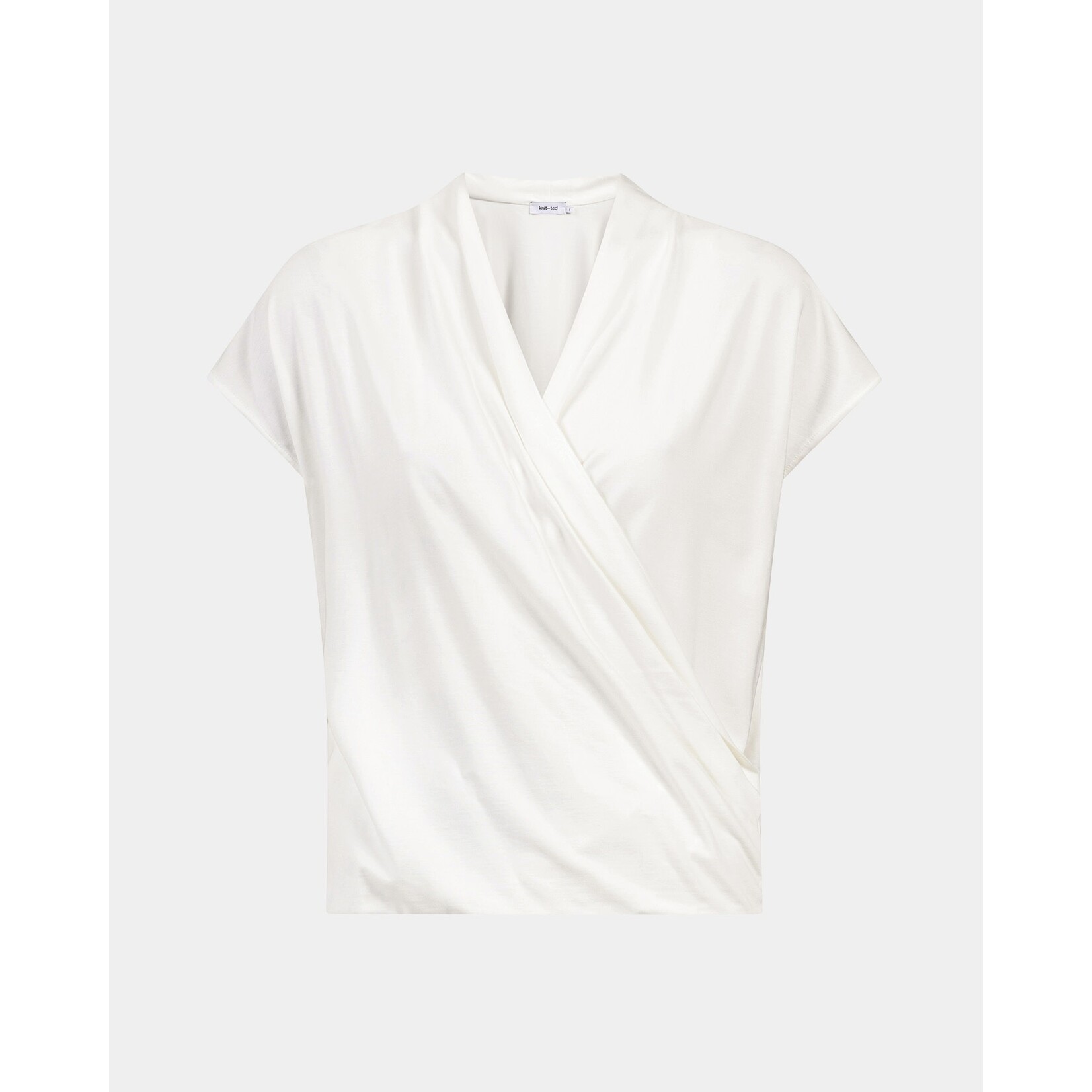 Knit-ted Jet top Off white