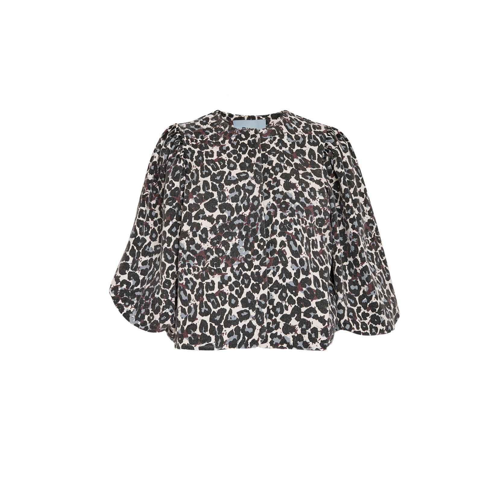 Minus Malli short jacket Leo print