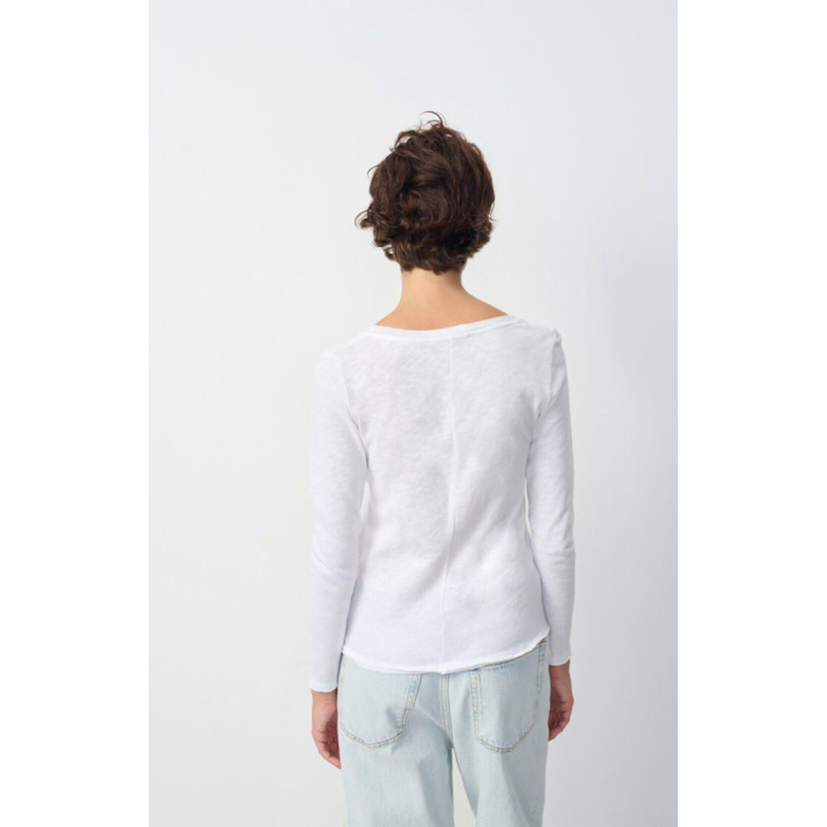 American Vintage Sonoma White longsleeve