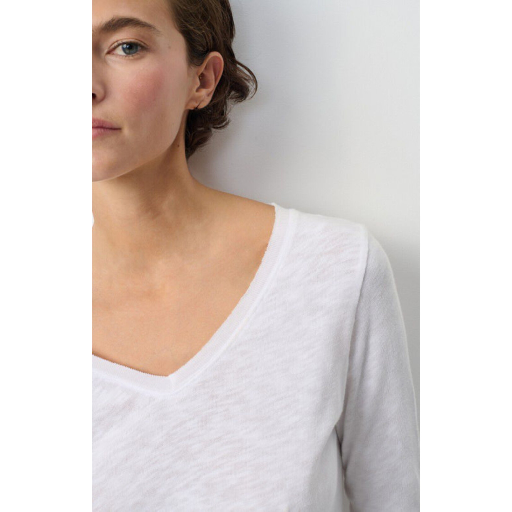 American Vintage Sonoma White longsleeve