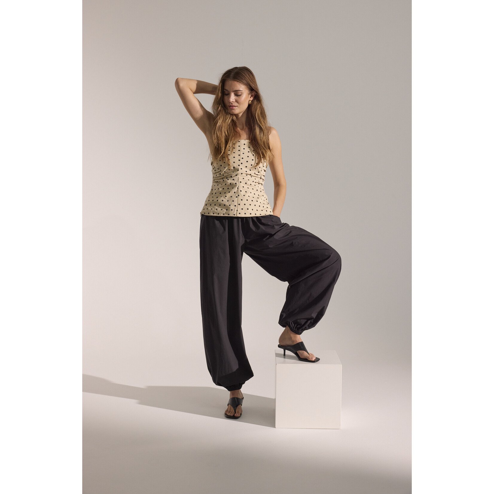 Co'couture June balloon pant Black