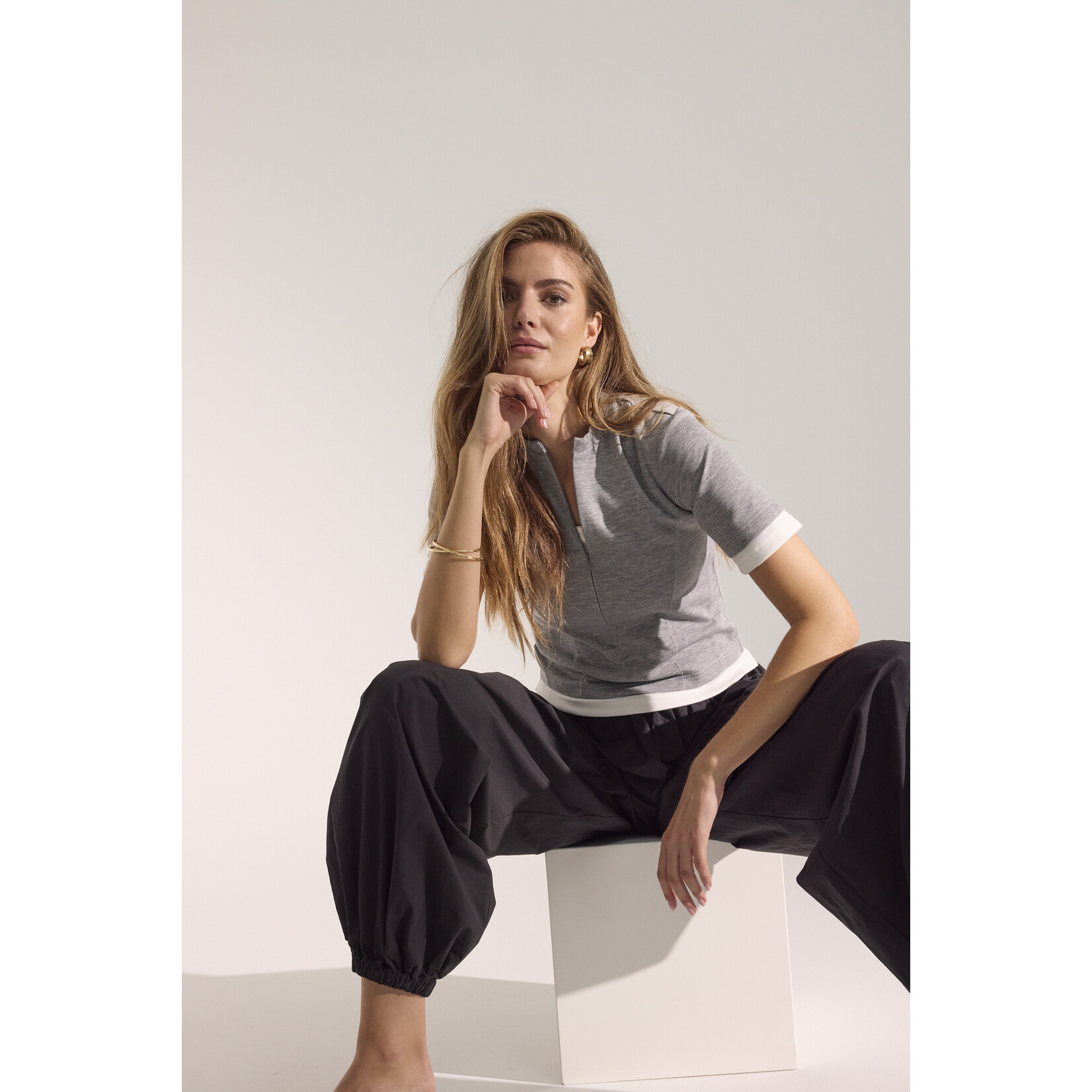 Co'couture June balloon pant Black