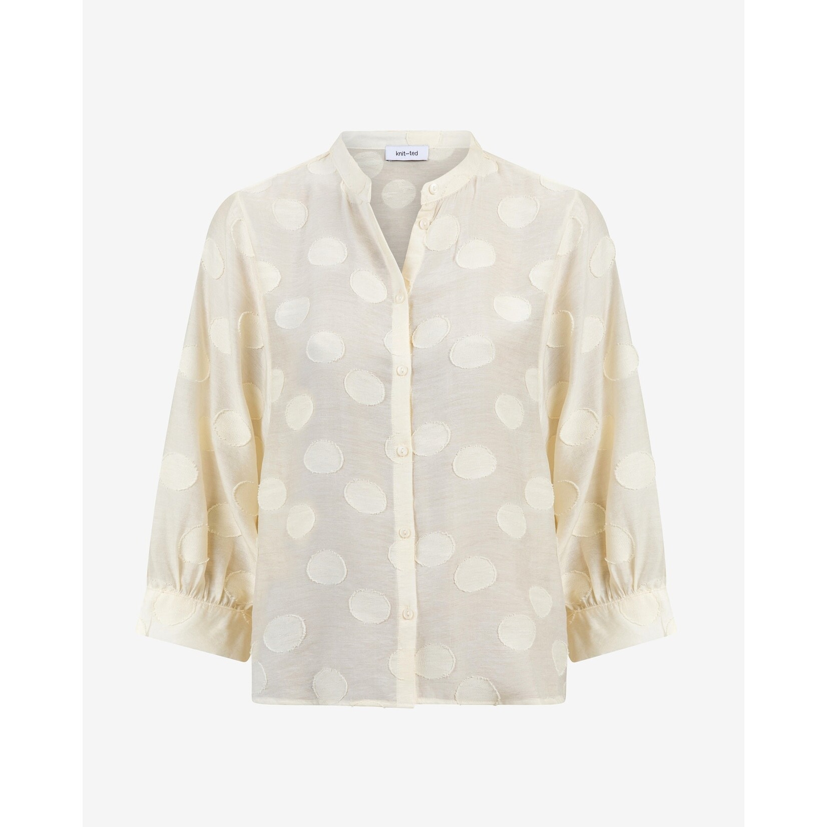 Knit-ted Xena blouse Ivory